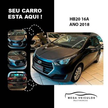 HYUNDAI HB20 1.6 5 ANOS 16V FLEX 4P AUTOMÁTICO